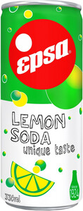 Epsa Lemon Soda, in can, 0.33 L
