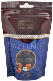 Шоколад Bind, Dragee Hazelnut in Chocolate, 150 г