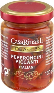 Casa Rinaldi Peperoncini piccanti di Calabria, 130 ml