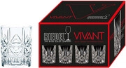 Riedel, Vivant Whisky DOF, Set of 4 pcs, 295 ml
