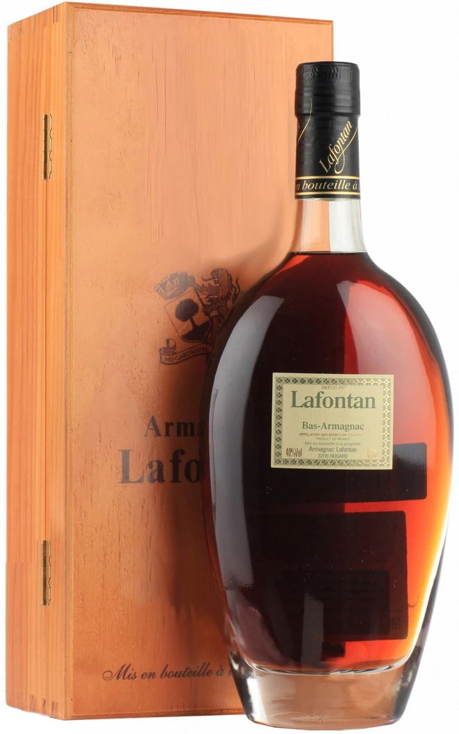 Armagnac Lafontan Millesime, 1993, wooden box, 700 ml Lafontan