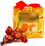 Шоколад Hajabdollah Pashmala Sweets Orange, gift box, 300 г