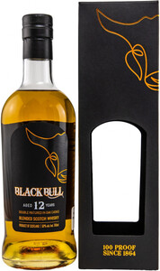 Black Bull 12 Years Old, Blended Scotch Whisky, gift box, 0.7 л