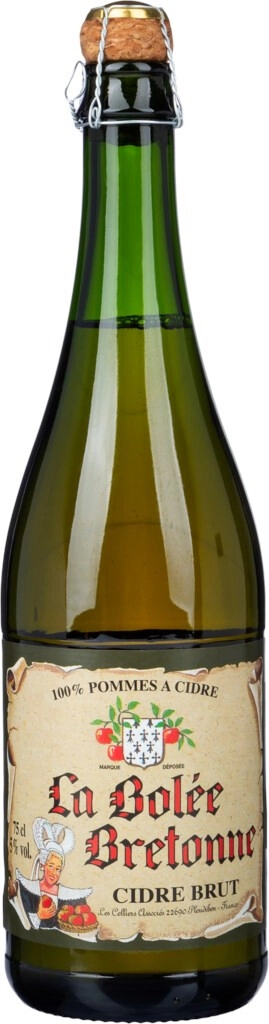 Cidre Les Celliers Associes, La Bolee Bretonne Bru, 750 ml Les