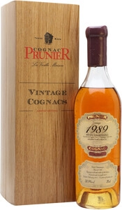 Prunier Petite Champagne AOC, 1989, gift box, 0.7 л