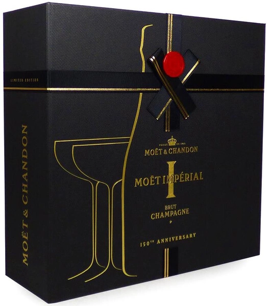 Винный набор Moet & Chandon, Brut «Imperial», Edition «150th