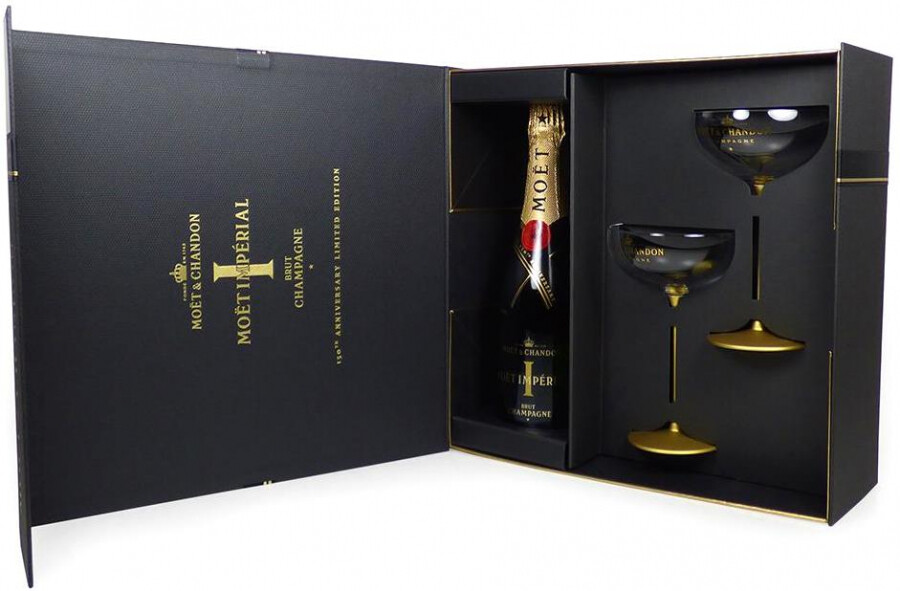 Moet & Chandon Imperial Brut Golden Sleeved Champagne Expert Wine