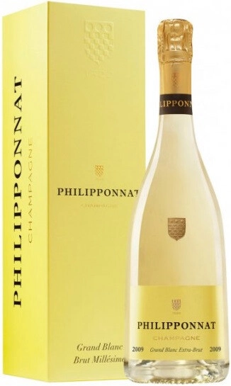 Champagne Philipponnat Grand Blanc Extra Brut AOC 2009 gift