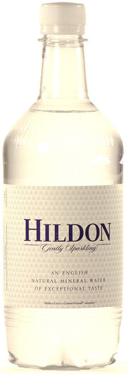 In the photo image Hildon Gently Sparkling Mineral Water PET, 0.75 L