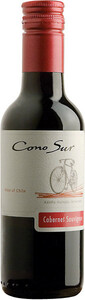 Вино Cono Sur, Bicicleta Cabernet Sauvignon, Rapel Valley DO, 2017, 187 мл