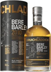 Bruichladdich, Bere Barley, 2010, in tube, 0.7 л