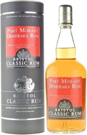 Bristol Classic Rum, Port Morant Demerara Rum, 2008, gift tube, 0.7 л