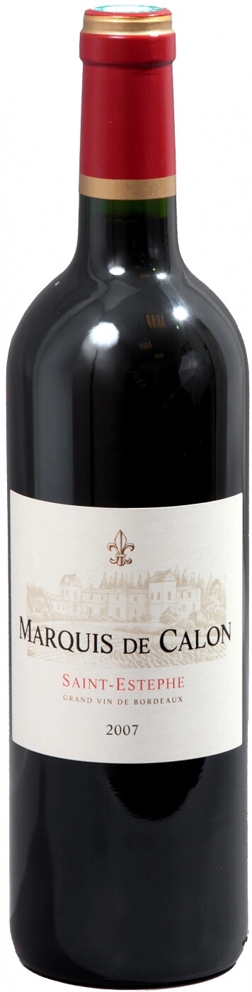 Wine Marquis de Calon, Saint-Estephe AOC, 2007, 750 ml Marquis de