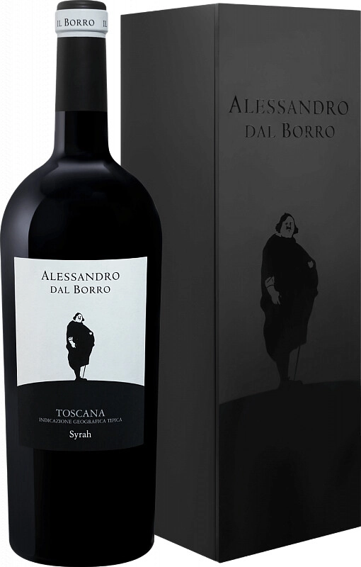 Wine Alessandro dal Borro, Toscana IGT, 2015, wooden box, 1500 ml