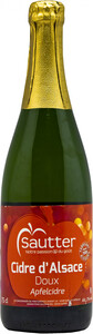 Sautter, Cidre dAlsace Doux, 0.75 L
