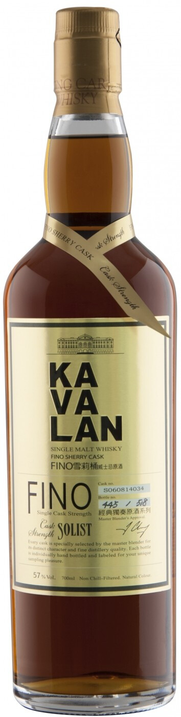 Whisky Kavalan, Solist Fino Sherry Cask (57%), 700 ml Kavalan