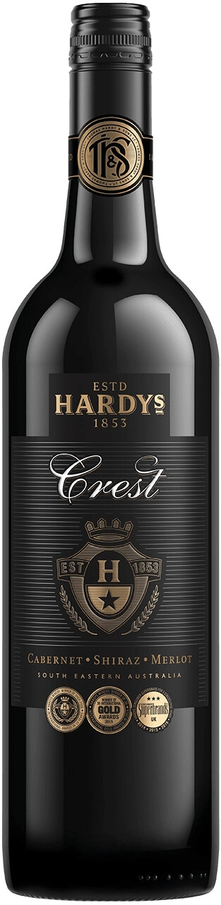 Wine Hardys, Crest Cabernet-Shiraz-Merlot, 750 ml Hardys, Crest