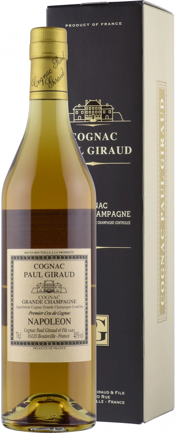 Коньяк Paul Giraud, Napoleon Grande Champagne Premier Cru, в подарочной  коробке, 0.7 л — купить коньяк Поль Жиро, Наполеон Гранд Шампань Премье  Крю, в подарочной упаковке, 700 мл – цена 15832 руб, отзывы в Winestyle