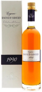Ragnaud-Sabourin, Grande Champagne 1er Cru AOC, 1990, gift box, 0.7 л