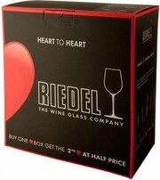 Riedel, Heart to Heart Syrah, set of 2 pcs, 0.709 L