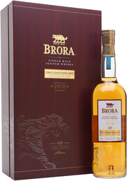 Виски Brora 40 Year Old, 1978, gift box, 0.7 л