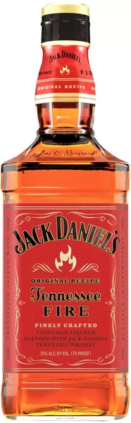 Виски Jack Daniels, «Tennessee Fire» (Belgium), 0.7 л — купить