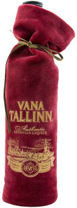 Ликер Vana Tallinn 40%, in a velvet bag, 0.5 л
