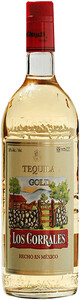 Текила Los Corrales Gold, 0.7 л