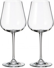 Crystalite Bohemia, Ardea/Amundsen Red Wine Glass, set of 2 pcs, 0.45 л