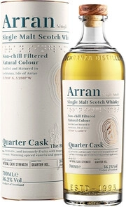 Arran, The Bothy Quarter Cask (56.2%), in tube, 0.7 L