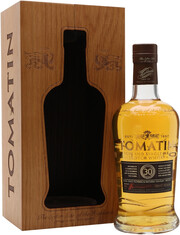 Виски Tomatin 30 Years Old, wooden box, 0.7 л