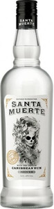 Santa Muerte Silver With the taste of Caribbean Rum, 0.5 л