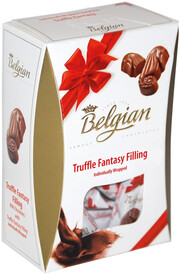 Шоколад The Belgian, Milk Chocolates with Truffle, 135 г
