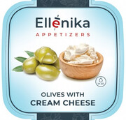 Ellenika Olives with Cream Cheese