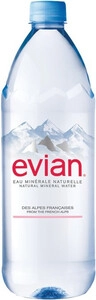 Минеральная вода Evian Still, PET Prestige, 1.5 л