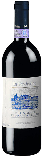 In the photo image La Poderina, Brunello di Montalcino DOCG 2003, 0.75 L