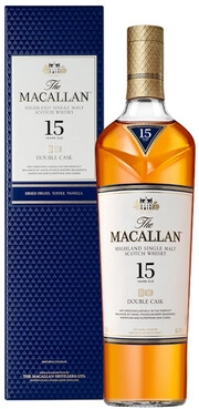 Суреттегі сурет Macallan Double Cask 15 Years Old, gift box, 0.7 L