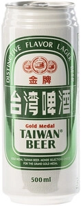 Taiwan Beer Gold Medal, in can, 0.5 л