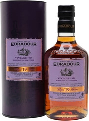 Edradour 19 Years Old, Bordeaux Cask Finish, 1999, in tube, 0.7 L