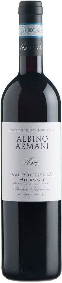 Wine Albino Armani, Valpolicella Ripasso DOC Classico Superiore, 2017, 750  ml Albino Armani, Valpolicella Ripasso DOC Classico Superiore, 2017 –  price, reviews