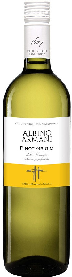 Wine Albino Armani, Pinot Grigio delle Venezie IGP, 2019, 750 ml Albino  Armani, Pinot Grigio delle Venezie IGP, 2019 – price, reviews