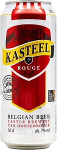 Van Honsebrouck, Kasteel Rouge (7%), in can, 0.5 л