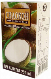 Chaokoh, Coconut Milk, 250 мл