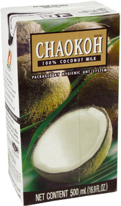 Chaokoh, Coconut Milk, 0.5 л