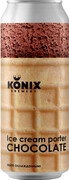 Konix Brewery, Ice Cream Porter Chocolate, in can, 0.45 л