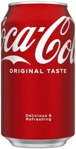 Безалкогольный напиток Coca-Cola (USA), in can, 355 мл
