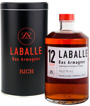Laballe, 12 Rich, Bas Armagnac AOC, gift box, 0.5 L