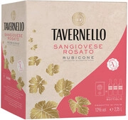 Tavernello Sangiovese Rosato, Rubicone IGT, bag-in-box, 2.25 л