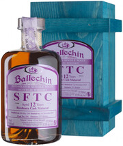 Ballechin SFTC Bordeaux Cask 12 Years Old (#208), 2007, gift box, 0.5 л