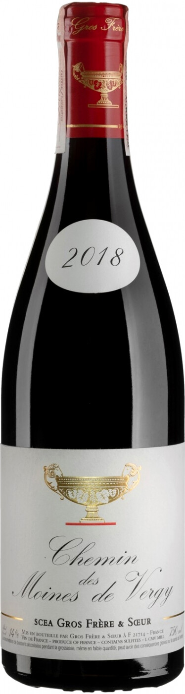 Wine Gros Frere et Soeur, Chemin des Moines de Vergy, 2018, 750 ml